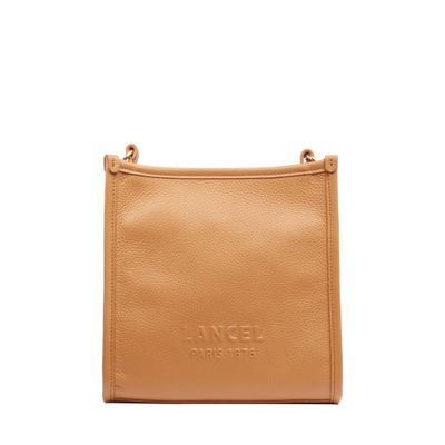 Sac bandoulière en cuir - Camel – JOUR S LANCEL