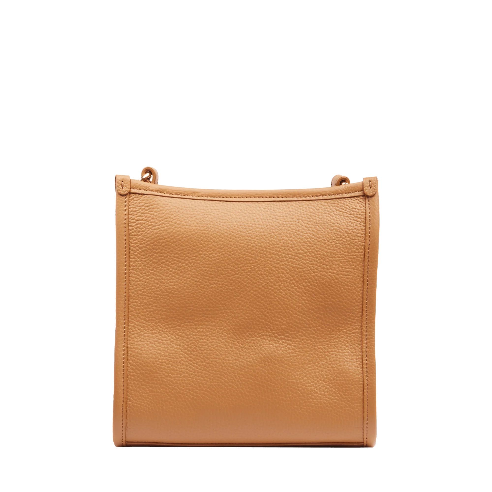 Sac bandoulière en cuir - Camel – JOUR S LANCEL