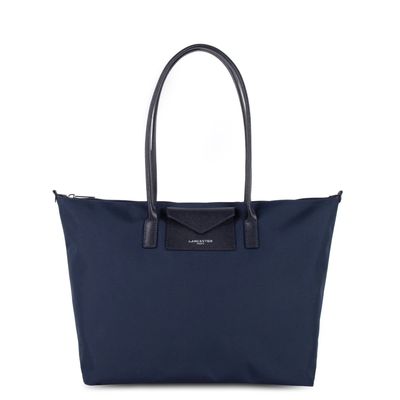 Smart KBA Grand sac cabas épaule bleu foncé LANCASTER Smart KBA Grand sac cabas épaule bleu foncé LANCASTER