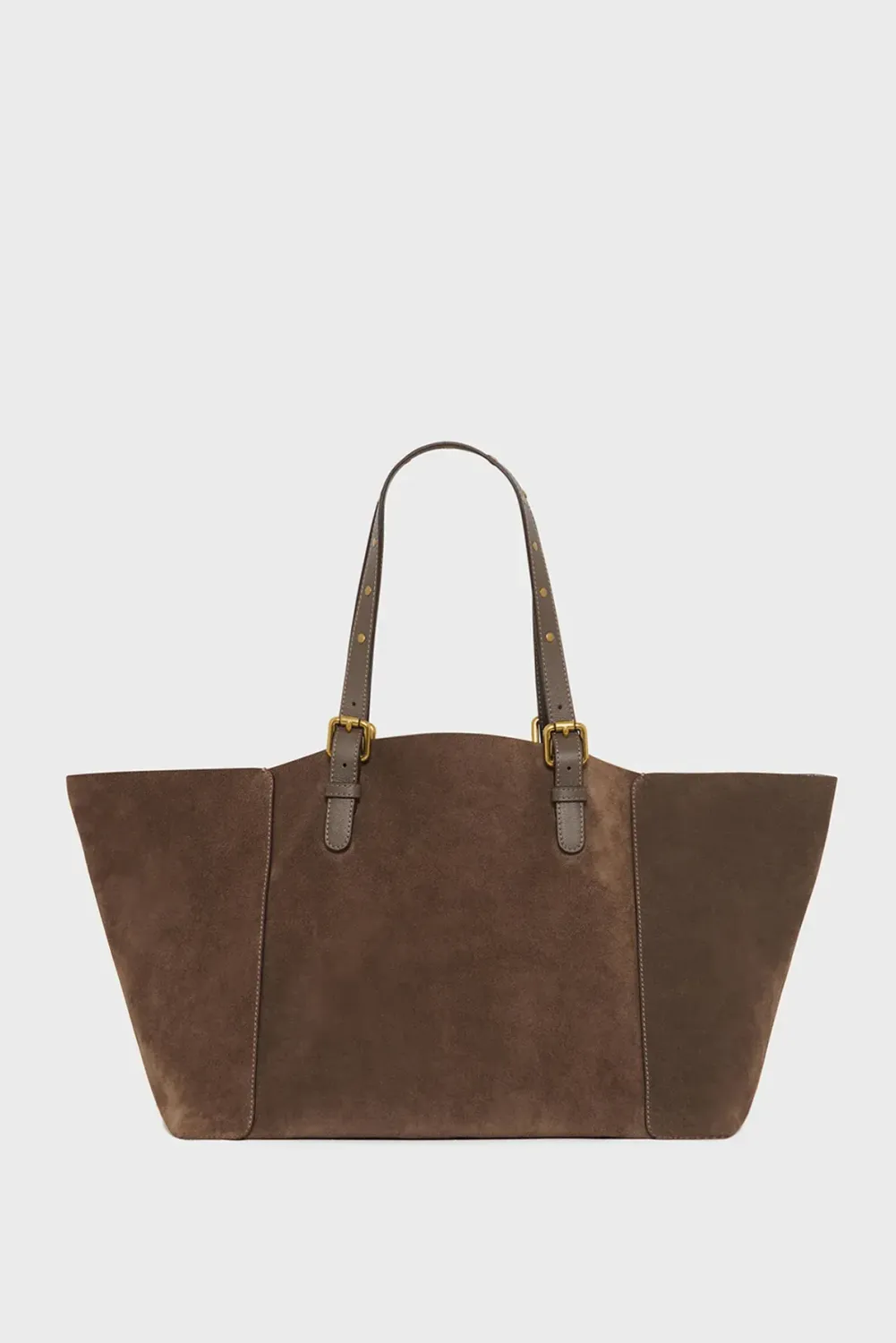 Cabas en cuir velours intérieur métallisé - SIMPLE BAG Bizonte GERARD DAREL