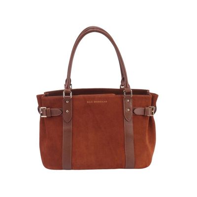 Edda PHENIX sac cabas cuir choco MAC DOUGLAS