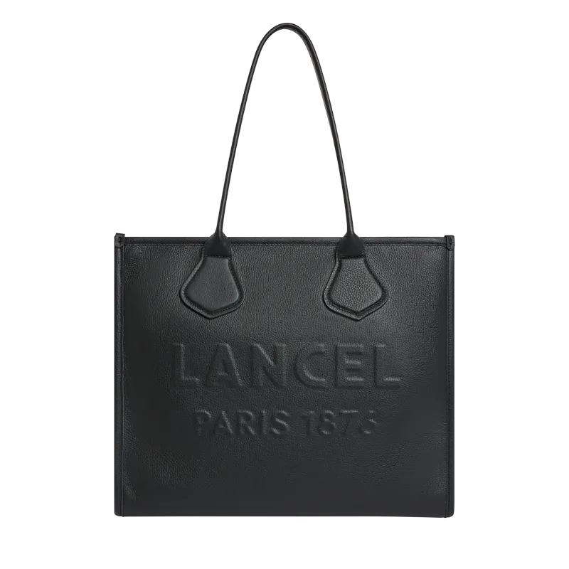 CABAS ZIPPÉ L JOUR DE LANCEL NOIR