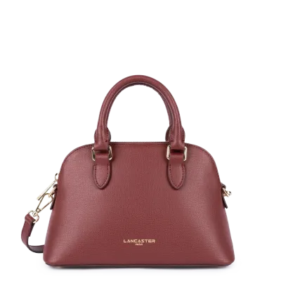 Sierra Jia cuir Sac demi lune Bordeaux LANCASTER Sierra Jia cuir Sac demi lune Bordeaux LANCASTER