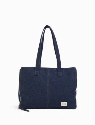 Sacs porté épaule Ashley Denim Jean Denim brut Nat&Nin