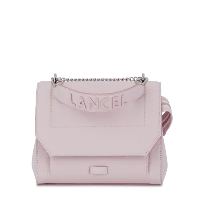 Sac à rabat M NINON DE LANCEL rose dragée Sac à rabat M NINON DE LANCEL rose dragée