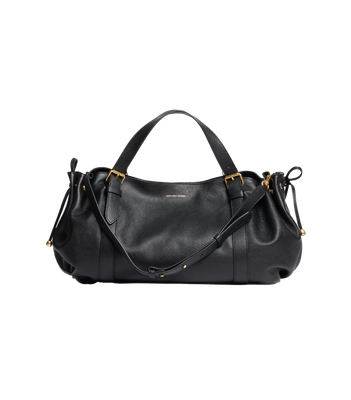Sac à main en cuir porté travers - LE 24H Noir Gerard Darel Sac à main en cuir porté travers - LE 24H Noir Gerard Darel