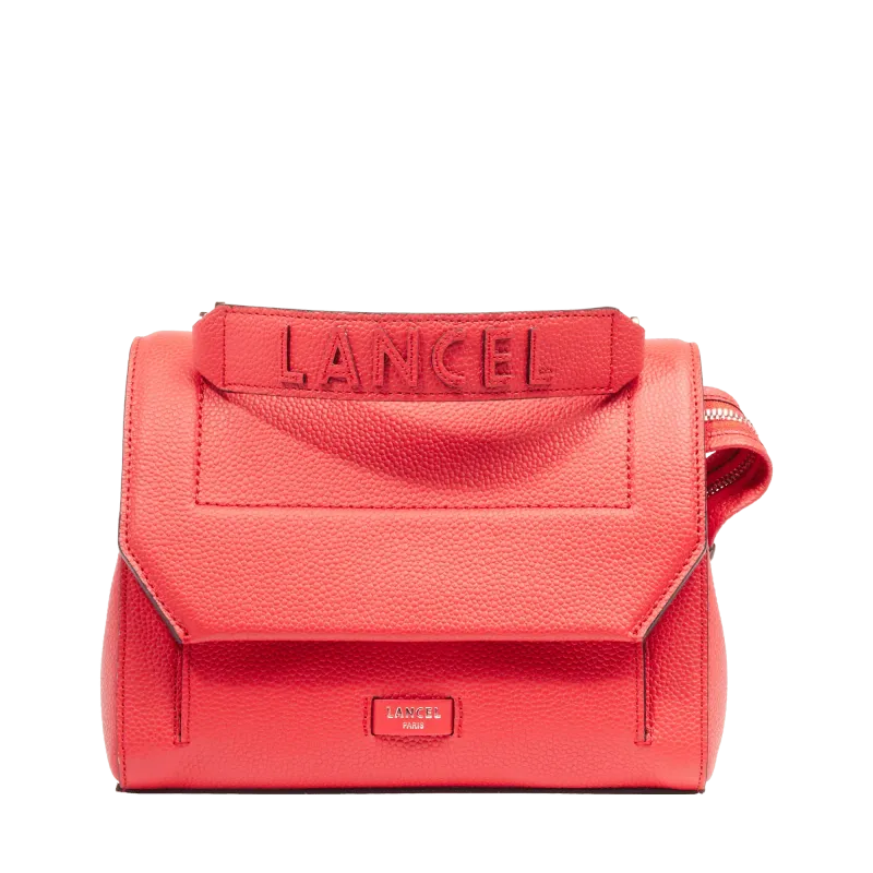 Sac à rabat M NINON DE LANCEL Rouge baiser Sac à rabat M NINON DE LANCEL Rouge baiser