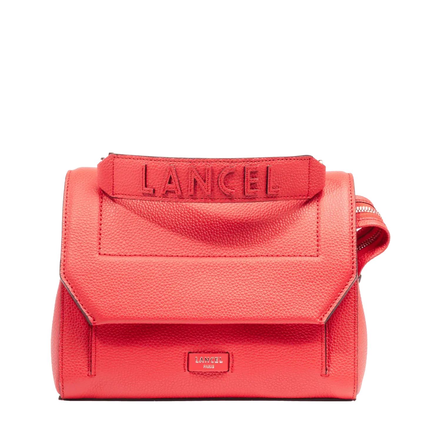 Sac à rabat M NINON DE LANCEL Rouge baiser Sac à rabat M NINON DE LANCEL Rouge baiser