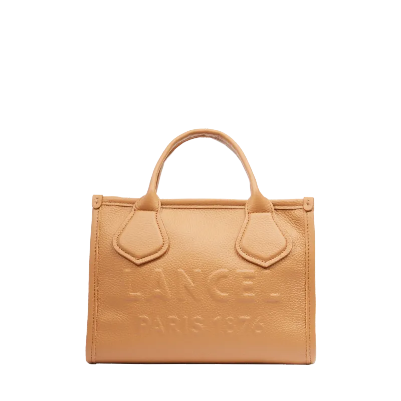 JOUR DE LANCEL Cabas zippé S Camel JOUR DE LANCEL Cabas zippé S Camel
