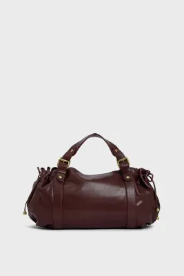 Sac à main en cuir - 24H Bordeaux GERARD DAREL Sac à main en cuir - 24H Bordeaux GERARD DAREL