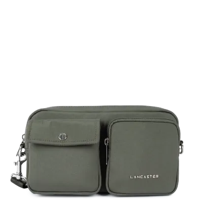 Basic Pocket Sac trotteur Kaki foncé LANCASTER Basic Pocket Sac trotteur Kaki foncé LANCASTER