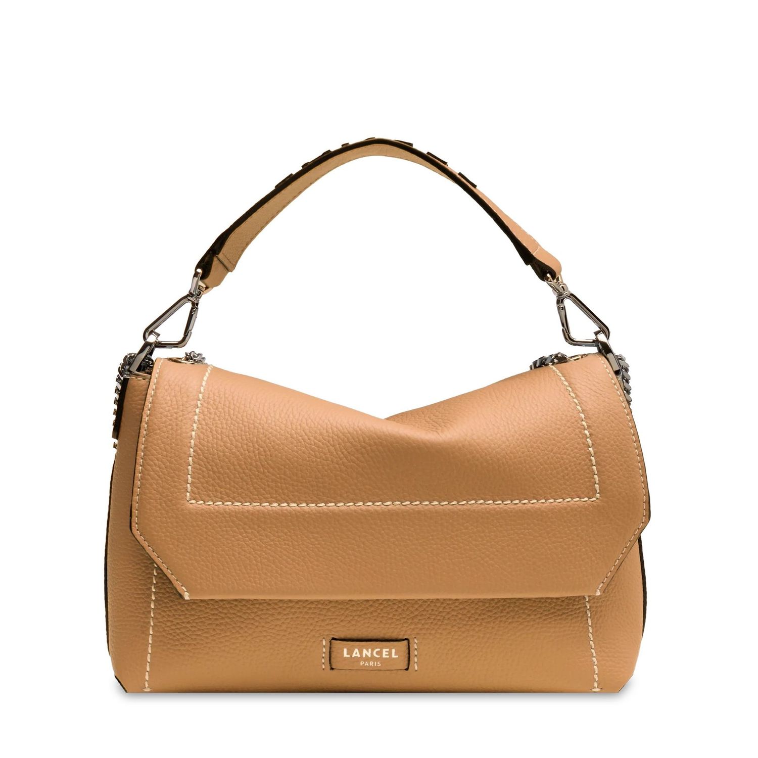 Sac Rabat L NINON SOFT DE LANCEL Camel