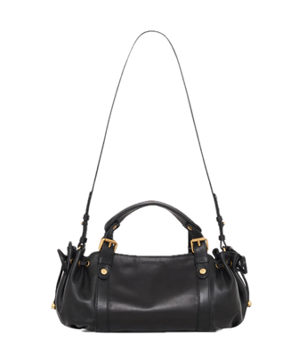 12H Mini sac à main en cuir – noir GERARD DAREL