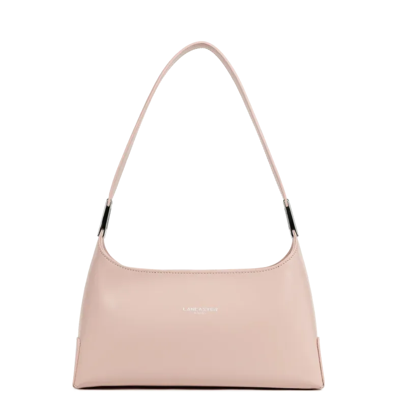 Suave Ace Sac à main porté épaule Rose Poudre cuir LANCASTER Suave Ace Sac à main porté épaule Rose Poudre cuir LANCASTER