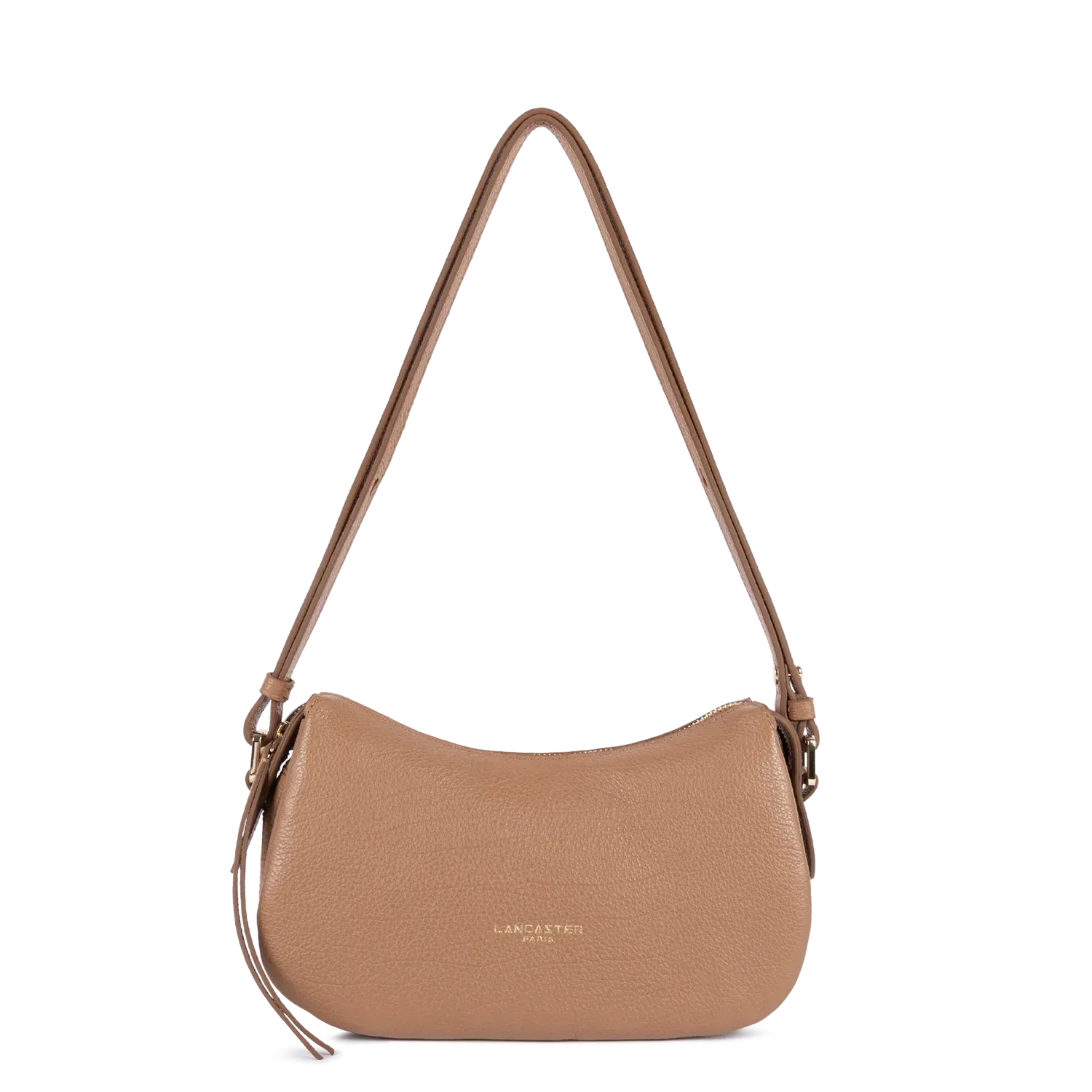 Dune Petit sac besace cuir Camel LANCASTER Dune Petit sac besace cuir Camel LANCASTER
