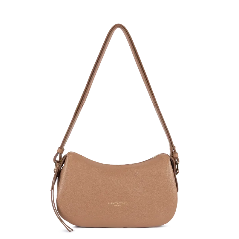 Dune Petit sac besace cuir Camel LANCASTER Dune Petit sac besace cuir Camel LANCASTER