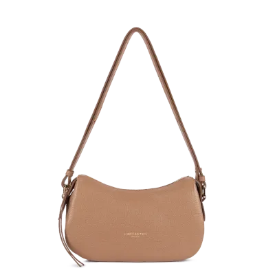 Dune Petit sac besace cuir Camel LANCASTER Dune Petit sac besace cuir Camel LANCASTER