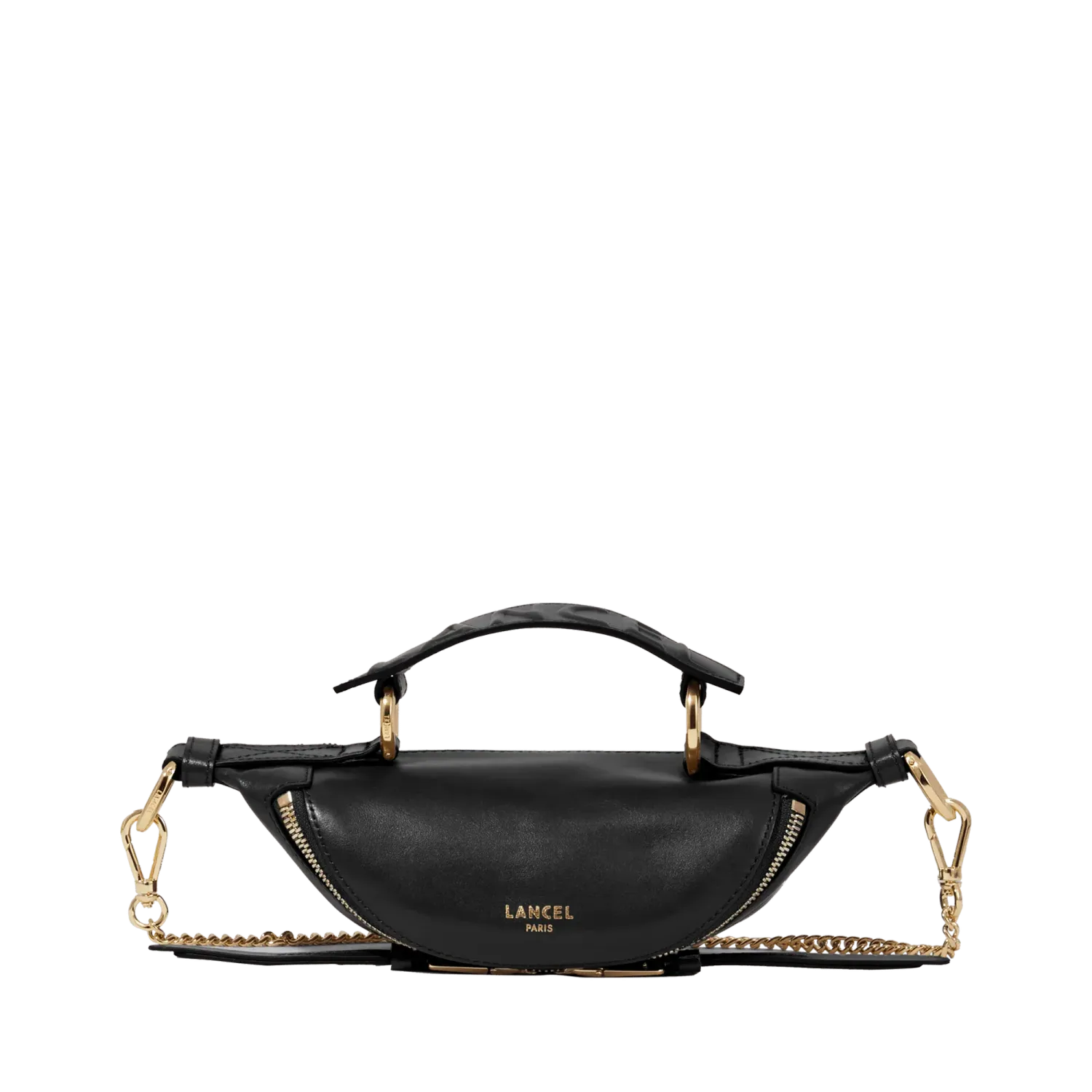 Sac Bandoulière Mini LANCEL Origami Noir Sac Bandoulière Mini LANCEL Origami Noir