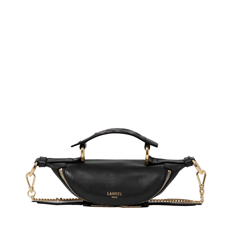 Sac Bandoulière Mini LANCEL Origami Noir Sac Bandoulière Mini LANCEL Origami Noir