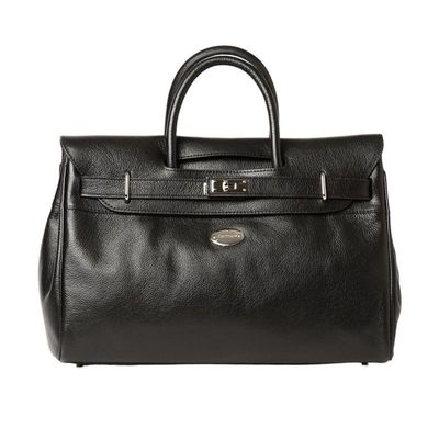 Pyla BUNI grand sac à main cuir NOIR MAC DOUGLAS