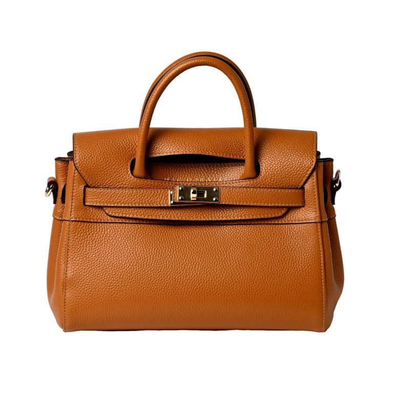 Pylad ALBA petit sac à main cuir Châtain MAC DOUGLAS