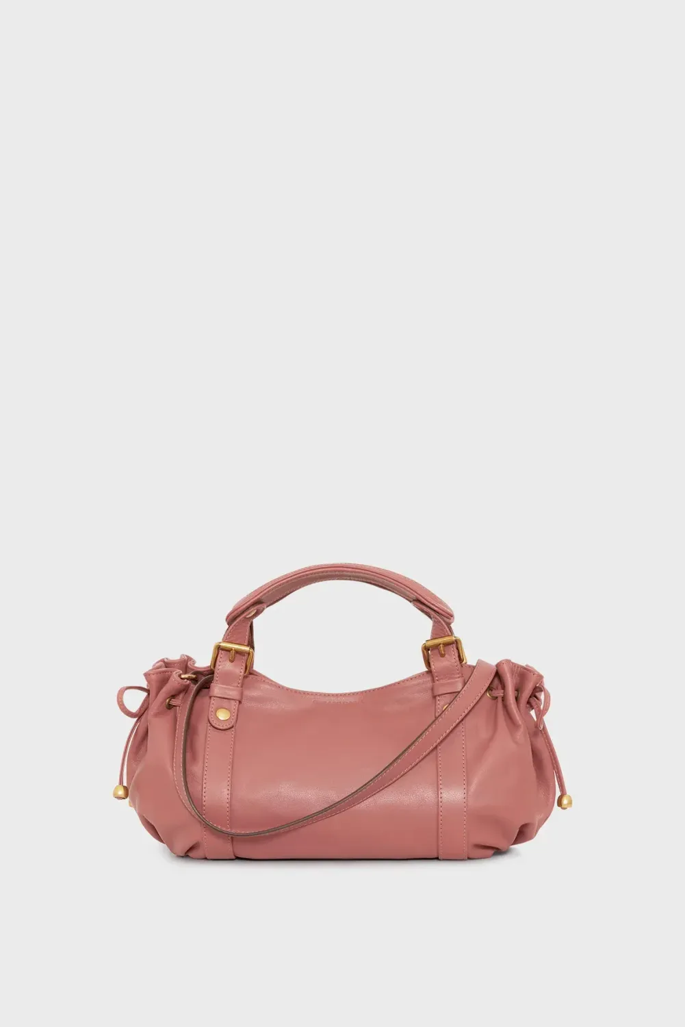 Mini sac à main en cuir – 12H Rose GERARD DAREL