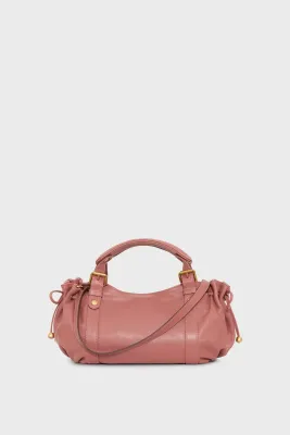 Mini sac à main en cuir – 12H Rose GERARD DAREL