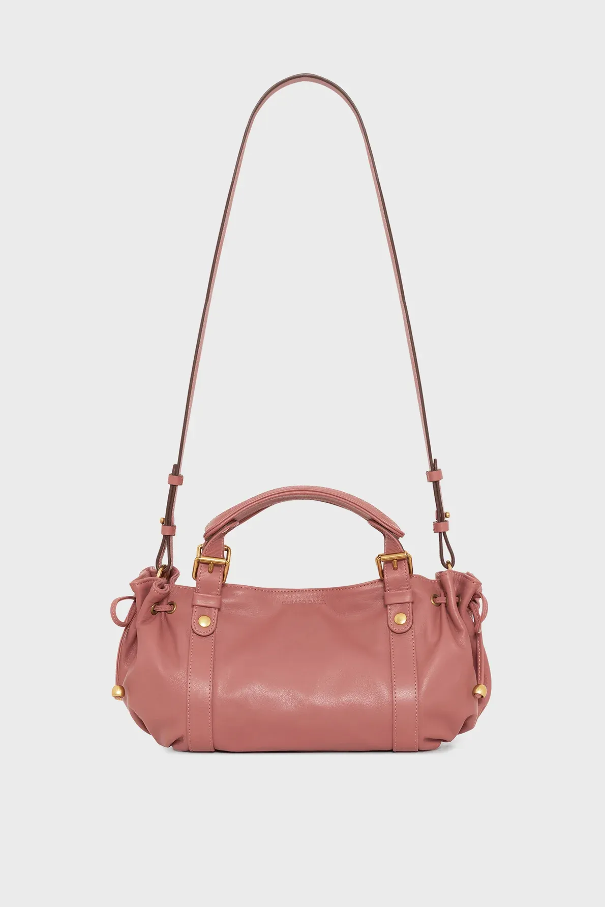 Mini sac à main en cuir – 12H Rose GERARD DAREL