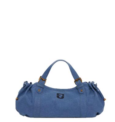 Sac à main en toile lavée - 24H bleu Outremer GERARD DAREL Sac à main en toile lavée - 24H bleu Outremer GERARD DAREL