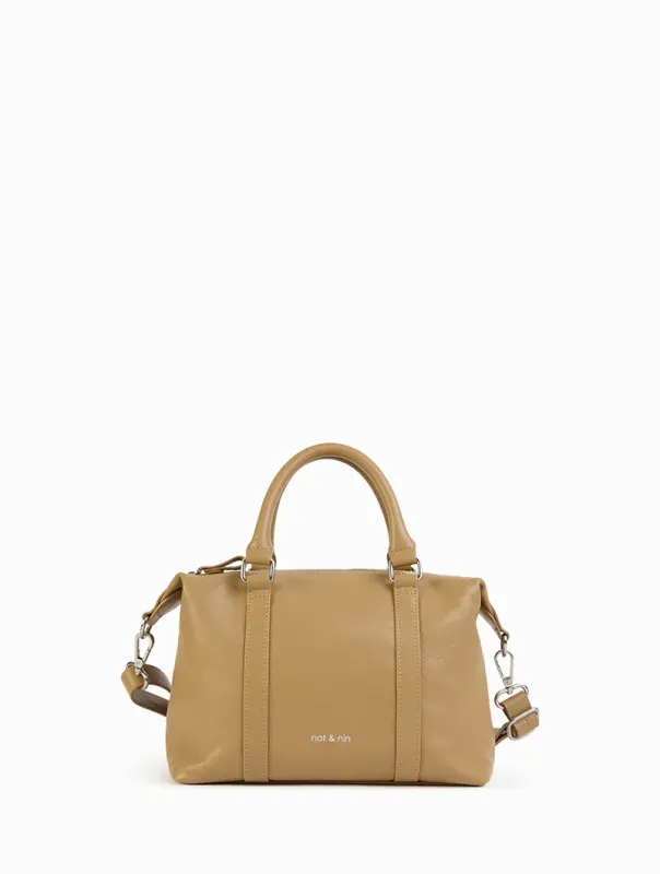 Sacs porté épaule / Travers Mini Thylane Sahara- Cuir lisse Nat&Nin