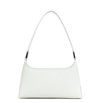 Suave Ace Sac à main porté épaule Blanc cassé cuir LANCASTER