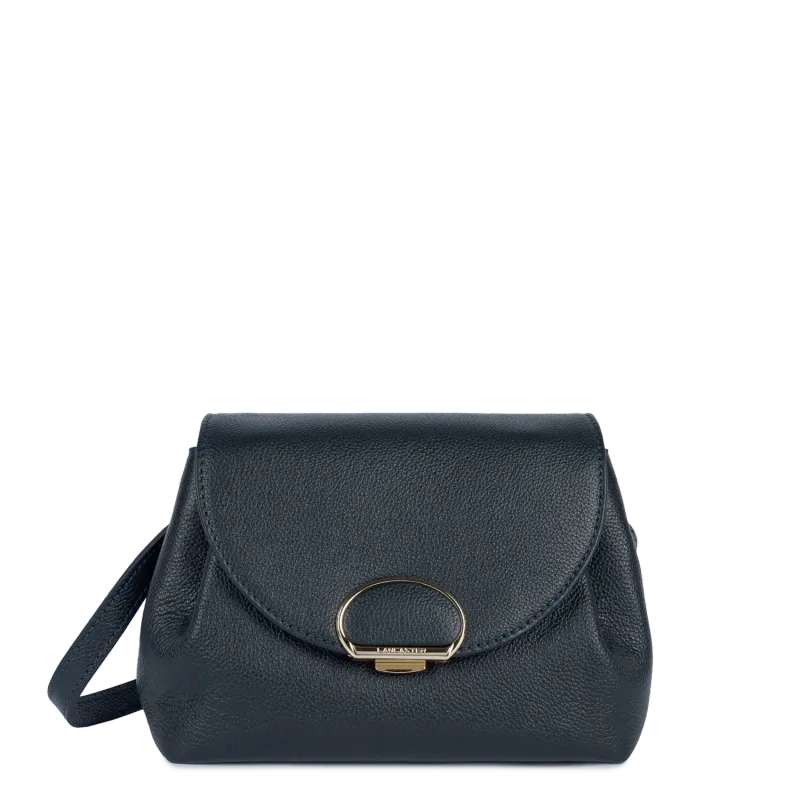 Milano Pia Petit sac trotteur cuir Bleu foncé LANCASTER
