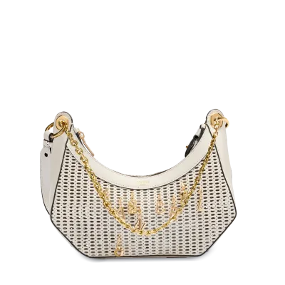 SAC ZIPPE M DOUBLE PORTE AVEC CHARMS CROISETTE DE LANCEL