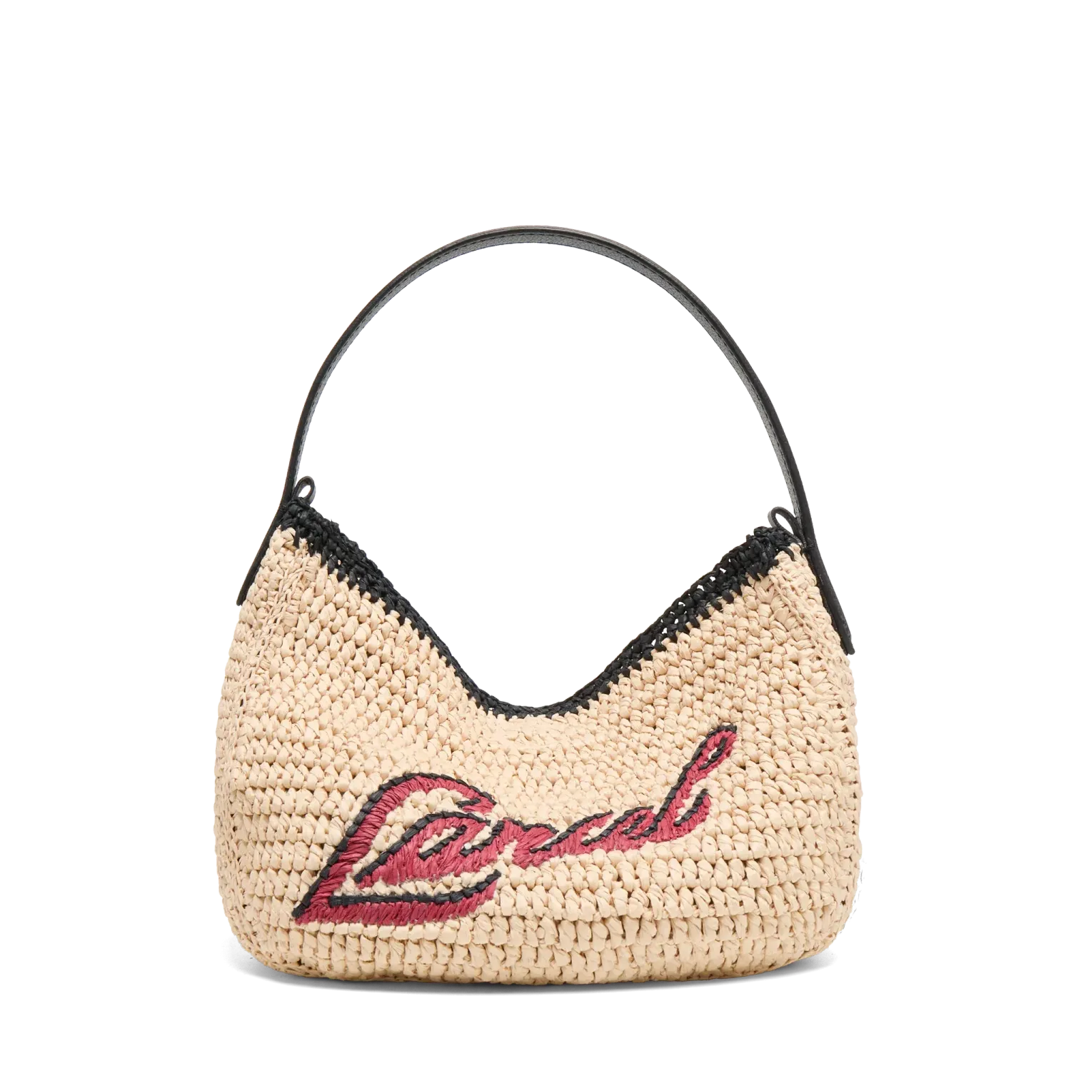 SAC HOBO S DOUBLE PORTE SUMMER MANIA NOIR LANCEL