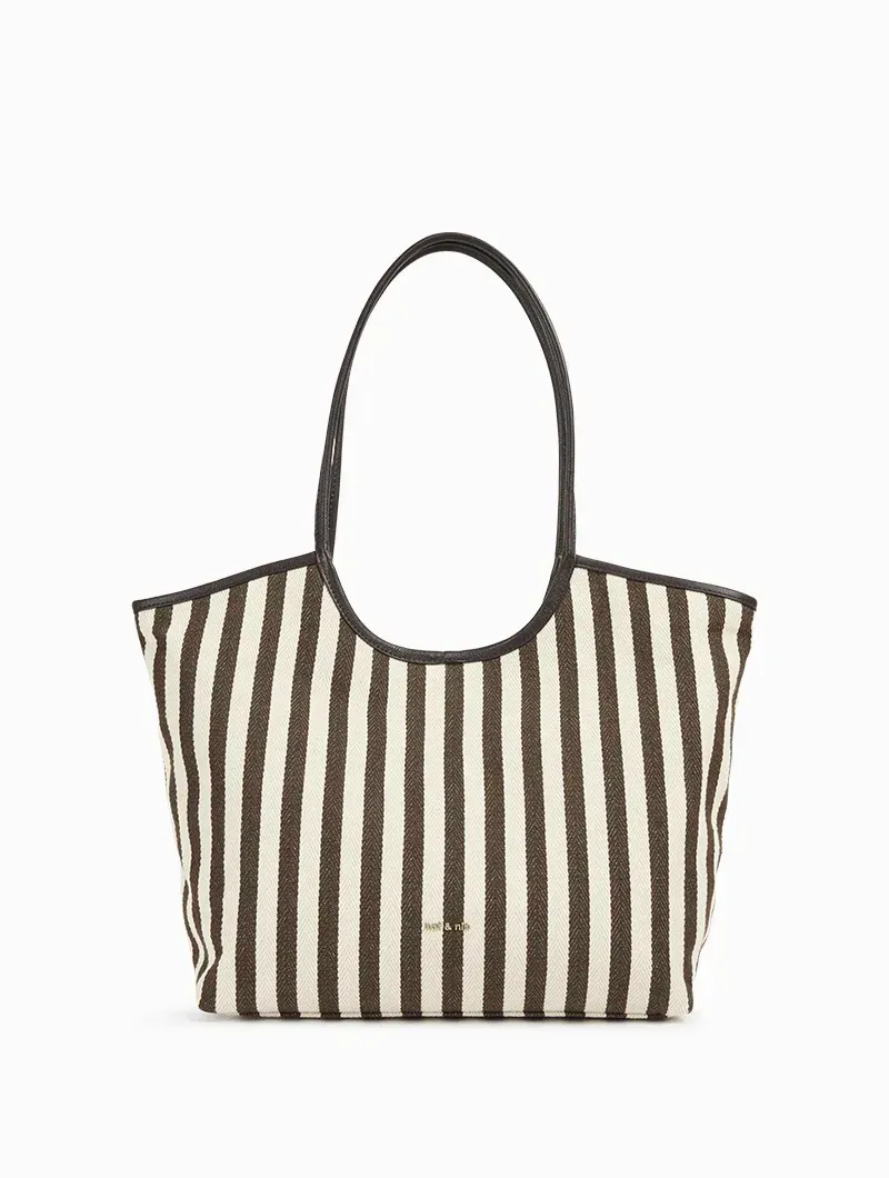 Sacs porté épaule Milan Toile Ebene Nat&Nin Sacs porté épaule Milan Toile Ebene Nat&Nin