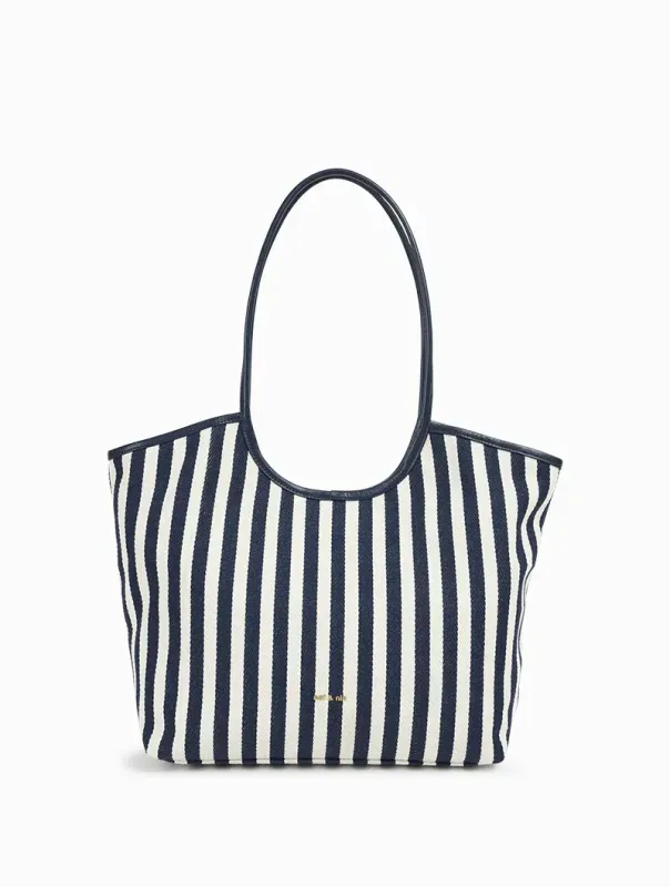 Sacs porté épaule Milan Toile bleu Nat&Nin