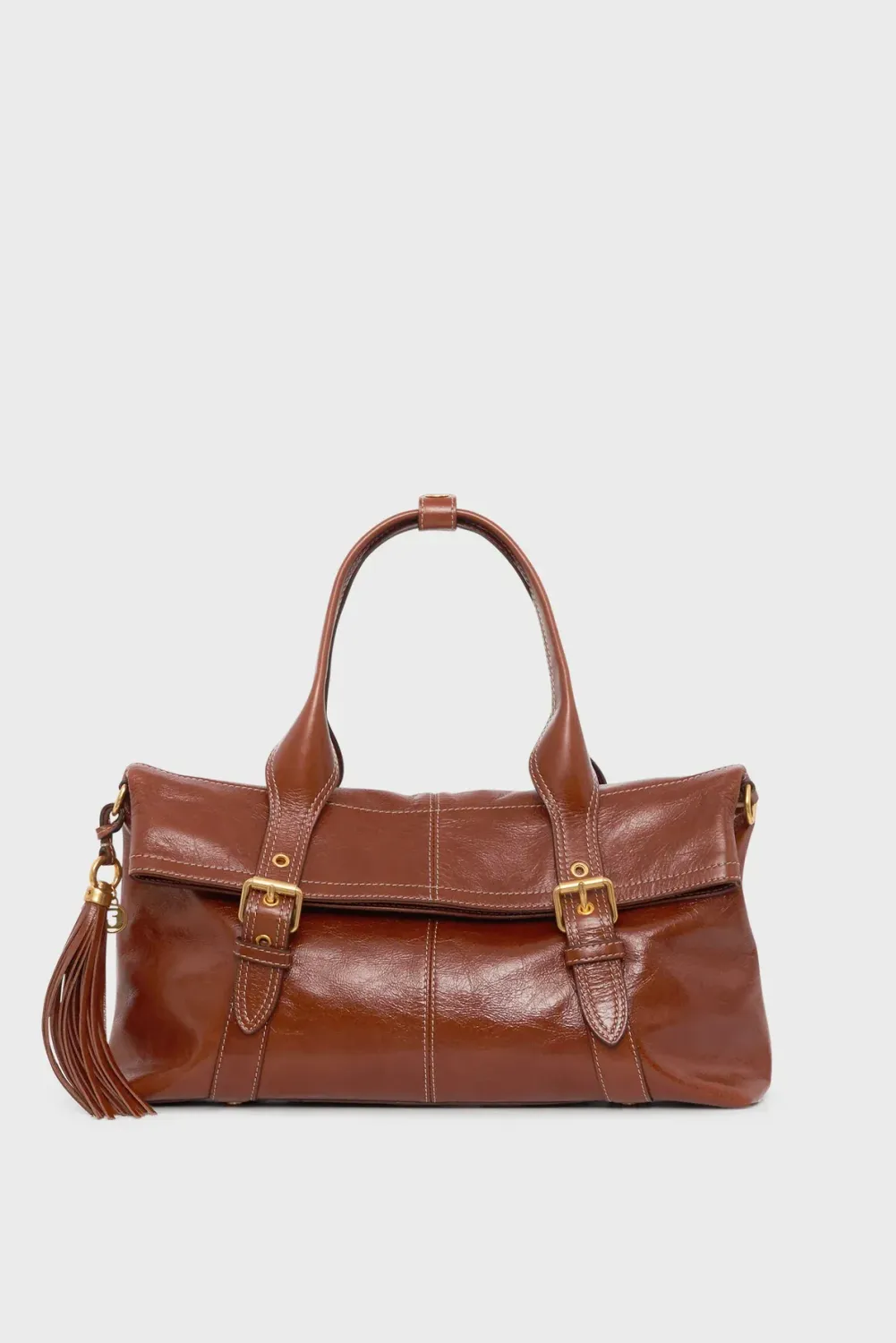 Sac en cuir effet froissé - MONICA Caramel GERARD DAREL Sac en cuir effet froissé - MONICA Caramel GERARD DAREL