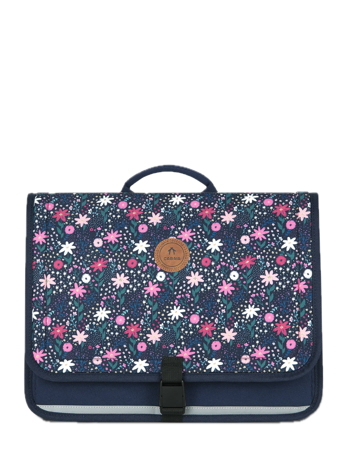 Cartable Médium Cabaia Anafi Fleur Cartable Médium Cabaia Anafi Fleur