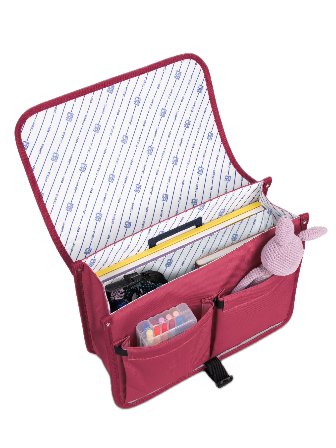 Cartable Médium Cabaia Grignan Rose