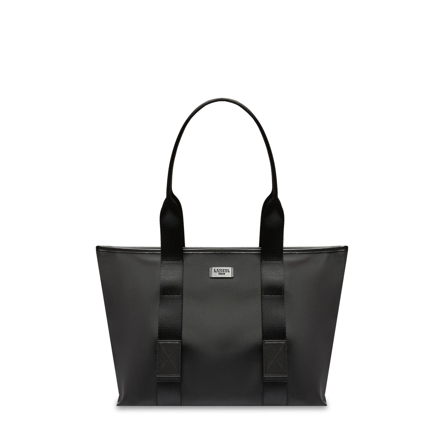SAC CABAS ZIPPE M MISTRAL ROLLABLE DE LANCEL Noir