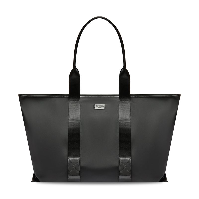 SAC CABAS ZIPPE L MISTRAL ROLLABLE DE LANCEL Noir