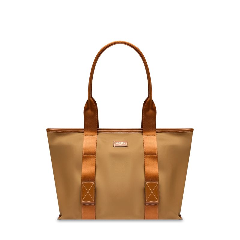 SAC CABAS ZIPPE M MISTRAL ROLLABLE DE LANCEL Beige