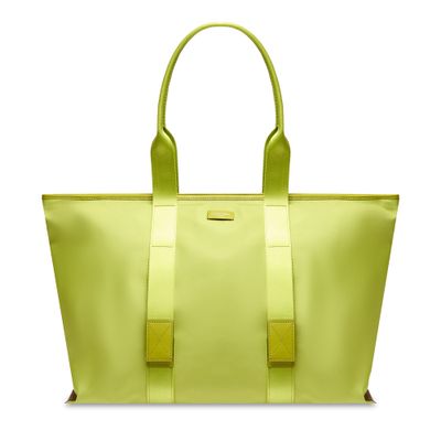 SAC CABAS ZIPPE L MISTRAL ROLLABLE DE LANCEL Vert Tropical