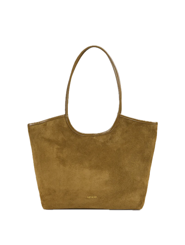 Sac cabas cuir peau Milan Tabac Nat & Nin