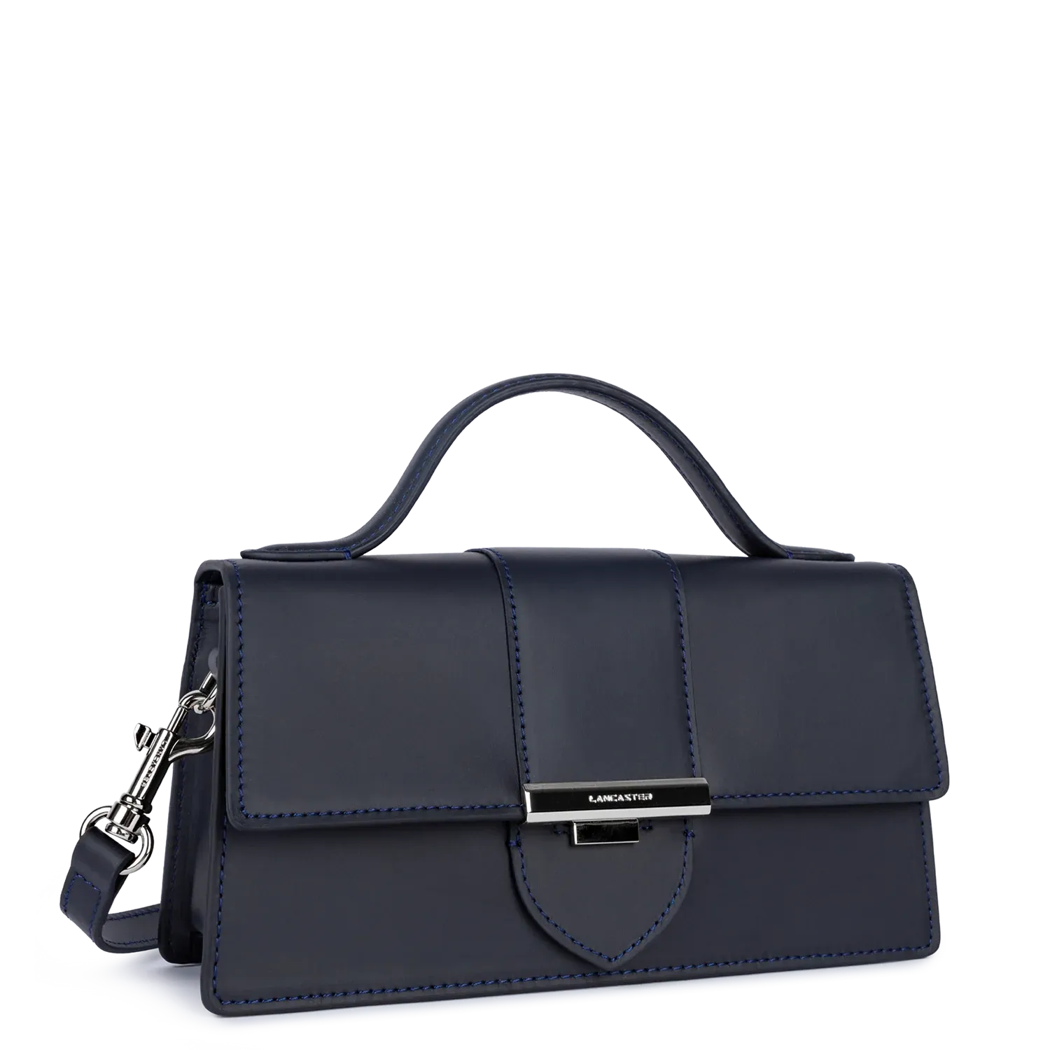 Sac à main Paris Ily Bleu foncé LANCASTER