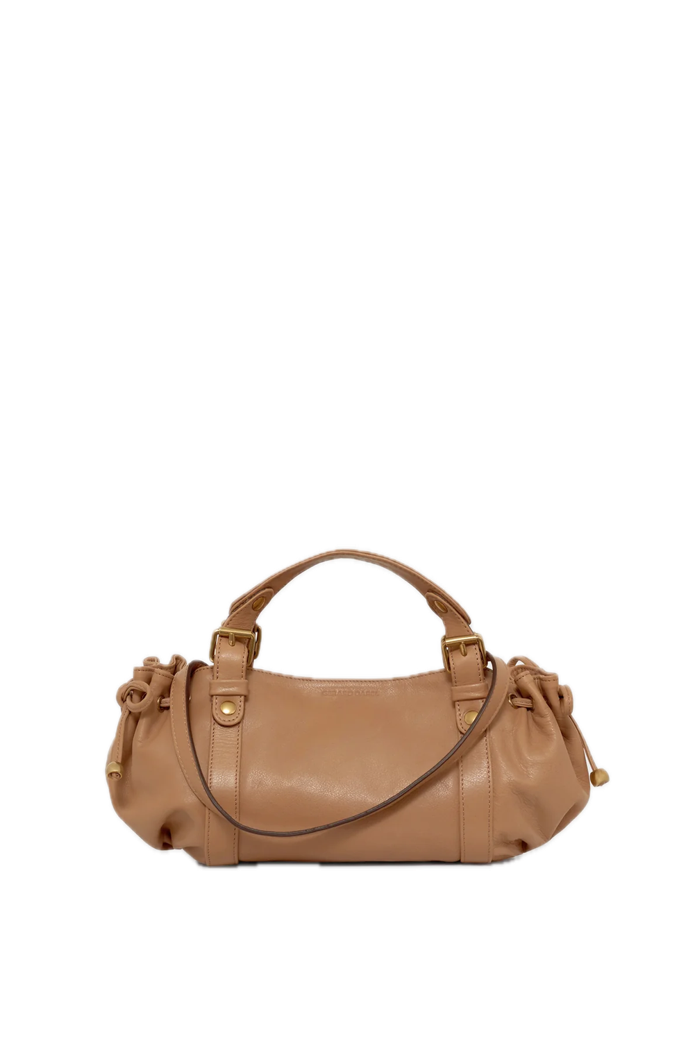 Mini sac à main en cuir – 12H Caramel GERARD DAREL