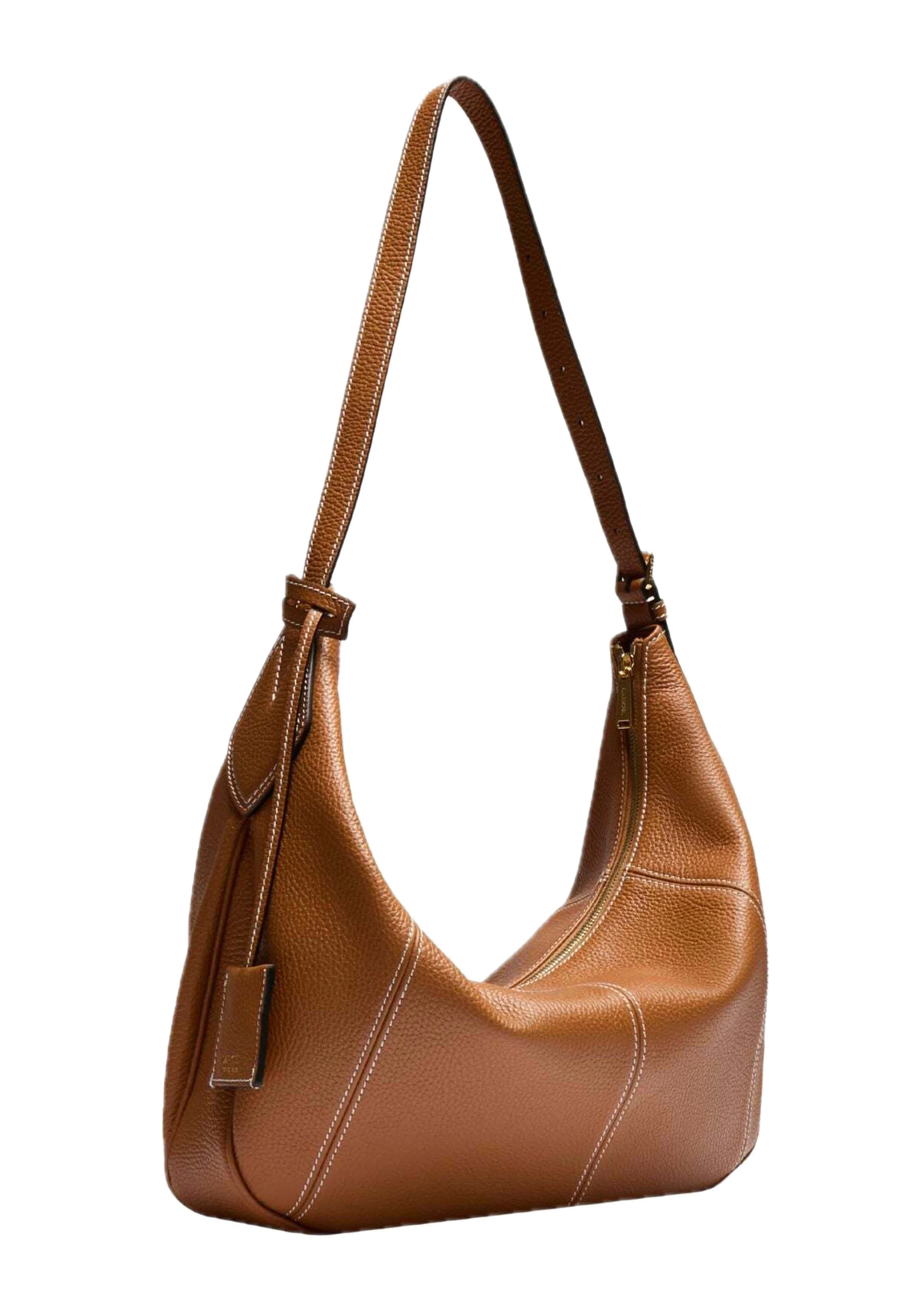 SAC HOBO ZIPPE L VICTOIRE DE LANCEL Camel