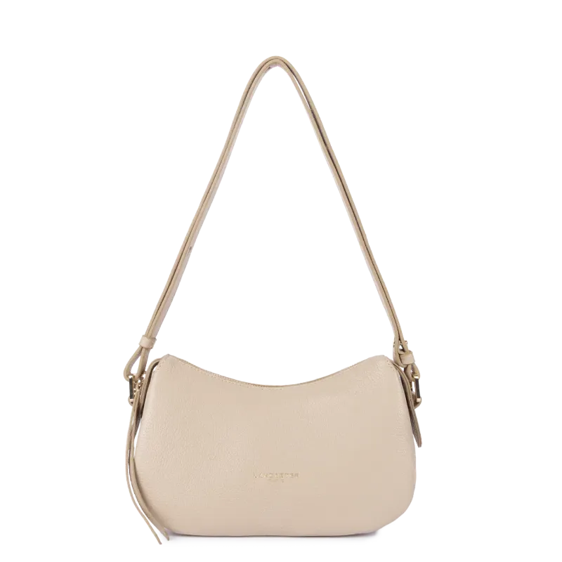 Dune Petit sac besace cuir Beige foncé LANCASTER