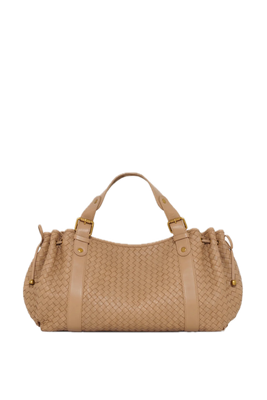 Sac à main en cuir tressé - 24H Caramel GERARD DAREL Sac à main en cuir tressé - 24H Caramel GERARD DAREL