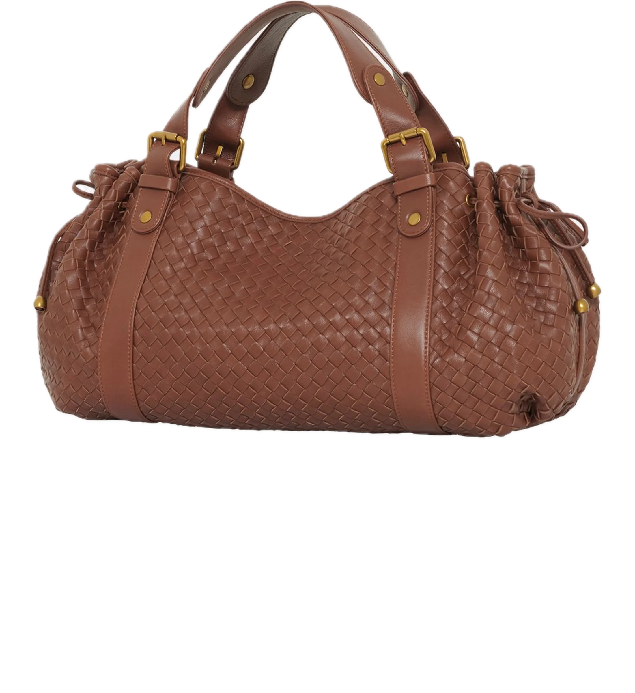 Sac à main en cuir tressé - 24H Tan GERARD DAREL